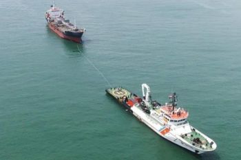 Kapal berbendera Mongolia hanyut di perairan Bintan