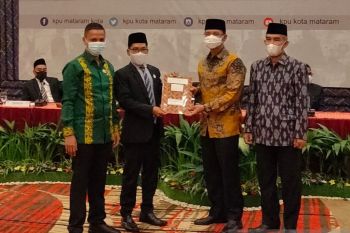 Empat pasangan hasil pilkada di NTB ditetapkan sebagai calon terpilih