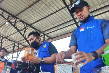 KNPI Parepare sediakan 1.000 gelas kopi untuk relawan gempa di Mamuju