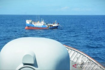 TNI AL tangkap kapal ikan Taiwan di Laut Natuna Utara