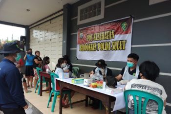 Polda Sulut buka pelayanan kesehatan gratis korban bencana  Manado