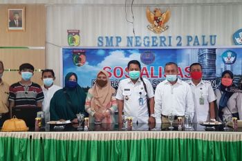 BNN Kota Palu sosialisasi narkoba di SMP Negeri 2 Palu