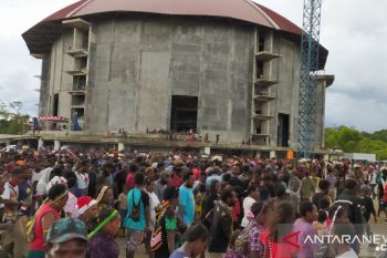 Kerumunan massa HUT Gereja Kingmi diselidiki polisi