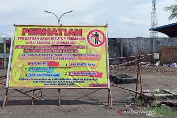TPS samping Stadion Batuah dialihkan, warga diminta tidak buang sampah sembarangan