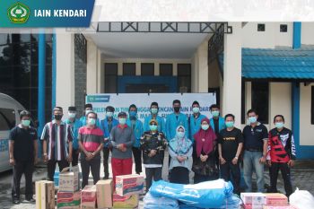 IAIN Kendari kirim tim relawan dan logistik ke Sulbar