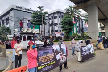 Demonstran soroti dugaan pesta narkoba di penjara Rutan Salemba