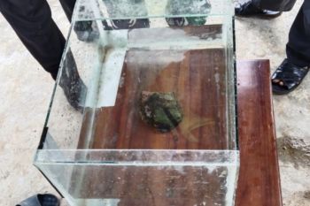Itera teliti kebenaran batu meteor di Desa Astomulyo Lampung
