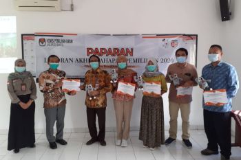 KPU Bantul mengumpulkan laporan akhir penyelenggaraan tahapan pilkada