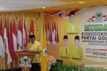 Musda ke-X, aklamasi Sayed Jafar pimpin Golkar Kotabaru