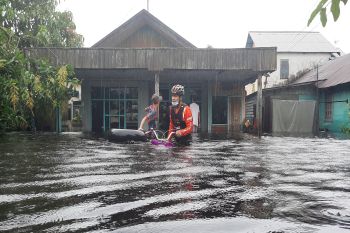 BPBD petakan 10 kecamatan di  OKU rawan banjir