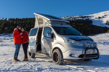 Nissan hadirkan van listrik untuk kamping keluarga
