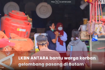 LKBN Antara bantu warga terdampak bencana di Batam