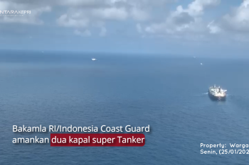 Info terkini: Bakamla tangkap dua kapal tanker