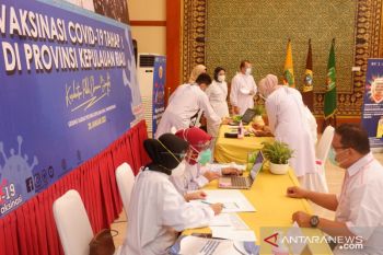 Ada 6.910 tenaga kesehatan di Kepri sudah disuntik vaksin COVID-19