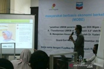 Bangkitkan UMKM saat pandemi, SKK Migas - PT CPI bantu pelatihan hingga sarana produksi