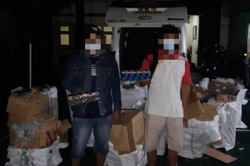 KPPBC Kudus ungkap distibusi rokok ilegal lewat mobil penumpang