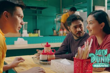 Film "Agen Dunia" mengikis mitos larangan perkawinan beda suku