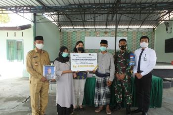 Keluarga Praka Dedi dapat santunan Rp450 juta
