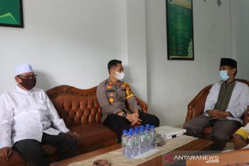 Kapolres sambangi PCNU Inhil, ini yang dibahas