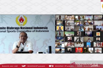KONI Pusat minta KONI provinsi berkoordinasi dengan Polda