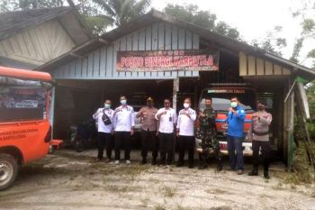 Tim Ditreskrimsus Polda Kalteng cek penanganan karhutla Barut