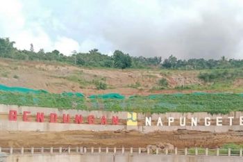 Pembangunan Bendungan Napun Gete sudah rampung