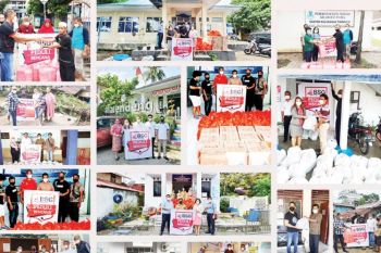 BSG peduli bencana banjir- longsor Kota Manado dengan beri bantuan