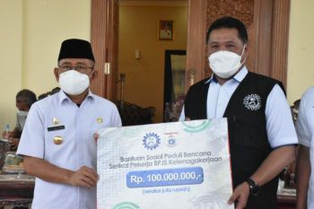 BPJS Ketenagakerjaan santuni keluarga korban gempa di Sulbar