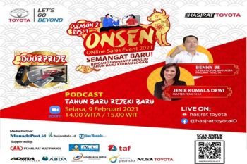 Semangat baru bincang inspiratif menuju Tahun Baru Kerbau Logam 2021 bersama Hasjrat Toyota