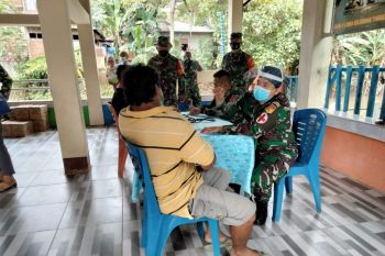 Kodam XIII Merdeka berikan pengobatan gratis korban banjir