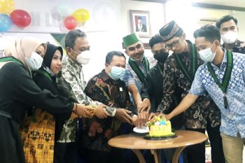 Milad ke 74, HMI gelar silaturahmi bersama KAHMI Inhil