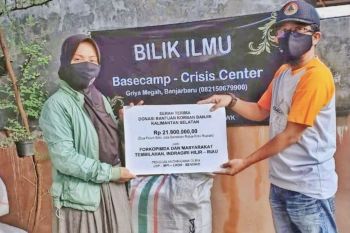 Orsos di Inhil kirim bantuan untuk korban banjir di Kalsel