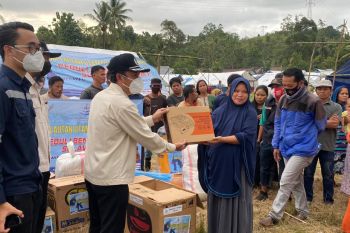 Dharma Lautan Utama salurkan CSR bantu korban gempa di Mamuju Sulbar