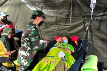 RS Lapangan TNI AD layani 1.230 pasien pengungsi gempa Sulbar