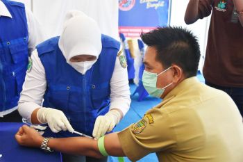Bupati Nadalsyah tidak di vaksin COVID-19, ini alasannya