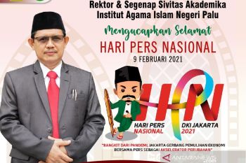 Rektor IAIN Palu:  Pers berperan cerdaskan kehidupan bangsa