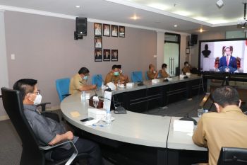 Secara Virtual, Gubernur Hadiri Peluncuran Laporan Tahunan Ombudsman RI Tahun 2020