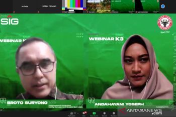 PT Semen Padang  berkomitmen terapkan Kesehatan dan Keselamatan Kerja
