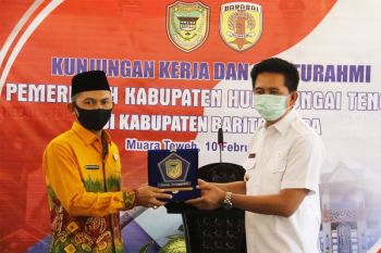 Menjelang akhir masa jabatan, Wabup HST bersilaturahmi ke Muara Teweh