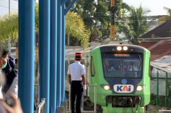 Stasiun tertua Ranah Minang beroperasi lagi setelah "mati" 44 tahun