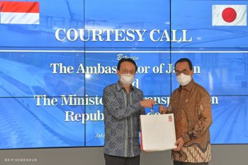 Menhub dan Dubes Jepang bahas peluang kerja sama transportasi