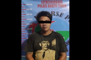 Polisi tangkap bandar sabu bawa dua senpi rakitan di Bartim