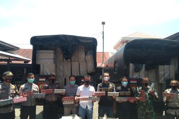Bea Cukai perkirakan nilai barang 305 kardus rokok ilegal capai Rp3 miliar