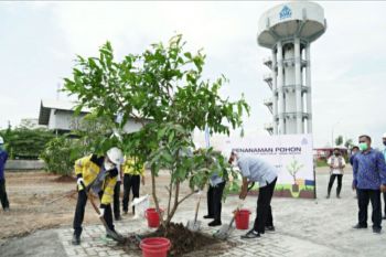 Semen Gresik hijaukan area Pabrik Rembang dan resmikan The Wabi