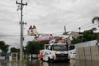 PLN berhasil pulihkan listrik di Semarang 100 persen
