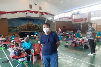 Stok darah di PMI menipis saat pandemi, HTT gelar aksi donor darah