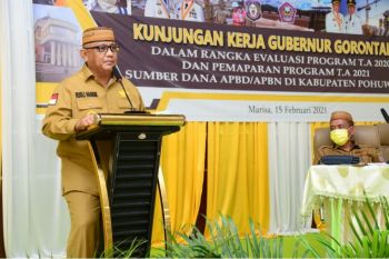 Gubernur Gorontalo meminta masyarakat Pohuwato aktifkan siskamling