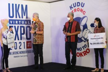 Bank Jateng dukung penuh penyelenggaraan UKM Virtual Expo 2021