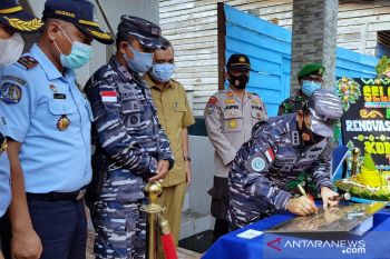 Resmikan renovasi Posal Selatpanjang, Ini instruksi Danlanal Dumai untuk Danposal