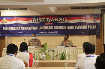 Puslitbang Polri melakukan riset aksi peningkatan kemampuan penyidik